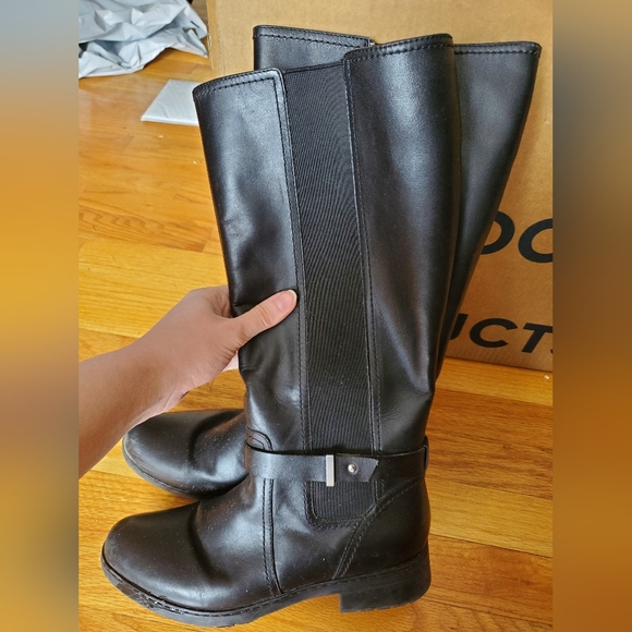 Clarks womens black boots size 9 - Picture 2 of 7